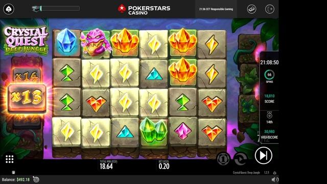 Big Win Crystal Quest Deep Jungle at €0,20 смотреть онлайн