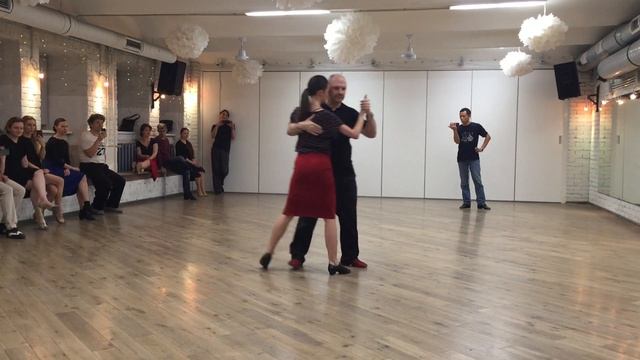 Tangomagia.ru / милонга Milonga - смена направления, куниты в перекрестной системе