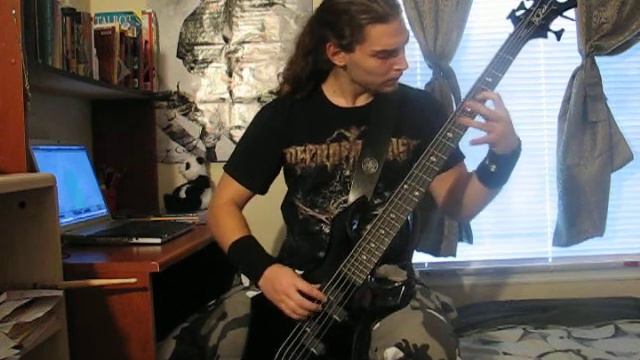 Hammer Smashed Face (bass cover) смотреть онлайн