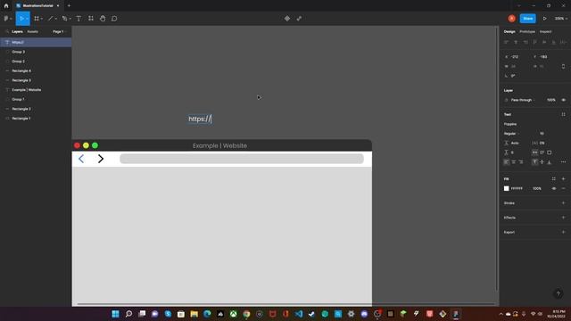 Make a WEBSITE ILLUSTRATION with FIGMA смотреть онлайн
