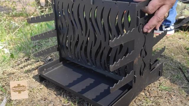 Вертикальный мангал. смотреть онлайн