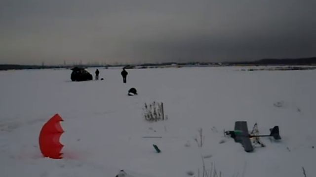 Посадка БПЛА Орлан-3 на паршюте смотреть онлайн