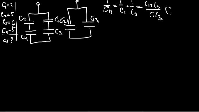 Найти общую емкость конденсаторов, включенных по схеме, изображенной на рис. 81. Емкости конденсато смотреть онлайн