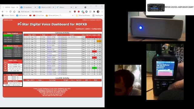 ICOM - 52 -G7RPG node Hubnet -Pi-Star смотреть онлайн