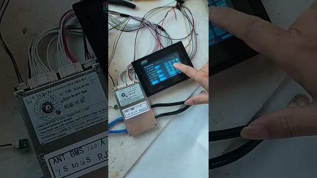 ЖК дисплей с сенсорной панелью Small Ant BMS смотреть онлайн