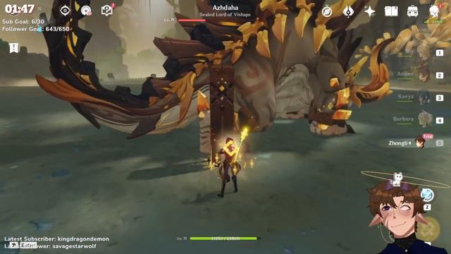 ✧ Finally doing Archon Quests :D ✧ | Genshin Impact | !throne !merch !donate смотреть онлайн