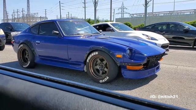 630WHP RB26 240z - BABY R34 GTR RIPPING IT!! смотреть онлайн