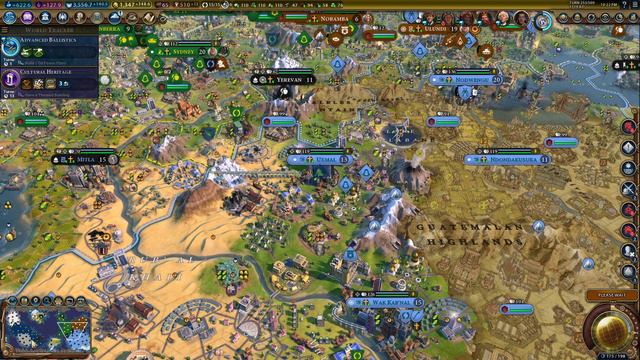 Let's Play Civilization VI Gathering Storm as the Cree - Episode 12 смотреть онлайн