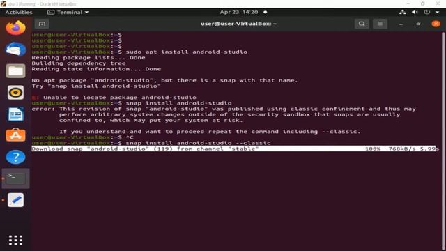 How to install Android Studio on Ubuntu | Android Studio Emulator | Mobile Application Development смотреть онлайн