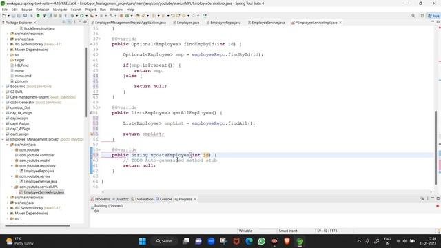 Spring Boot Project | Employee Management System | Spring Boot Crud | In Hindi смотреть онлайн