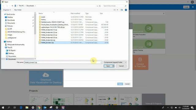 Connecting OAC to Oracle ATP смотреть онлайн
