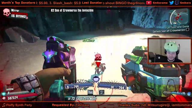 Borderlands 2 | Crawmerax + Vermivorous Dual Fight! NORFLEET DROP! смотреть онлайн