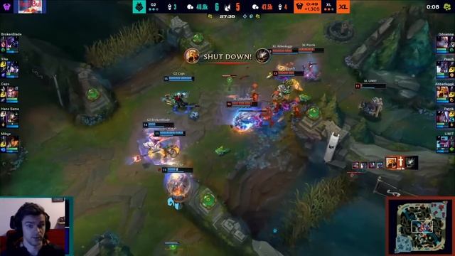 G2 vs XL Game 5 Highlights LEC Playoffs Upper Semifinal 2023 G2 Esports vs Excel by Onivia смотреть онлайн
