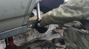 ПРОБЛЕМНАЯ ЗАМЕНА ЗАДНЕГО ПОДШИПНИКА СТУПИЦЫ НА ВАЗ 2112