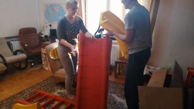 Распаковка - Горка Doloni Большая