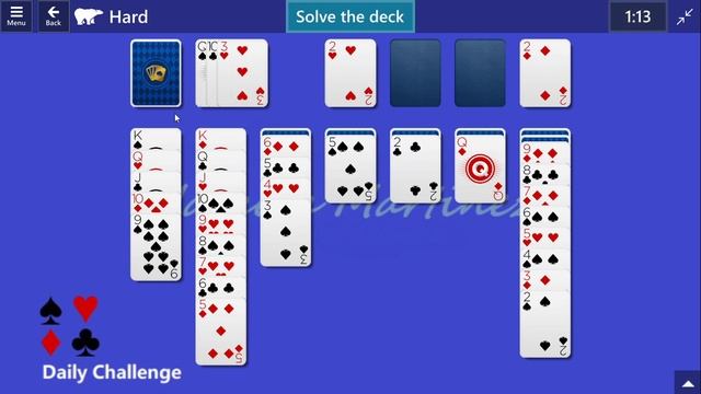 Microsoft Solitaire Collection | Klondike Hard | December 10, 2021 | Daily Challenges смотреть онлайн