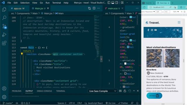 ? Create Travel and Tour Website Using ReactJS | React Project 2023 #reactjs смотреть онлайн