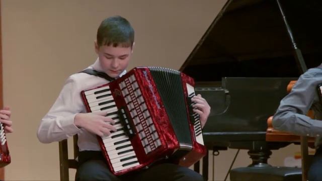 Ансамбль аккордеонистов, г. Заречный - "В пещере горного короля" смотреть онлайн