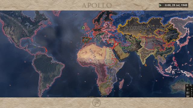 All Capital States Recolonized the World and then Declared War on Each Other. HOI4 Timelapse смотреть онлайн