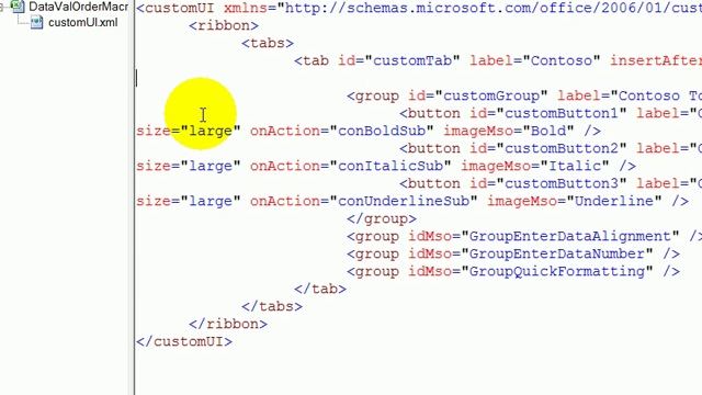 Add Custom Ribbon Tab to Excel Workbook смотреть онлайн