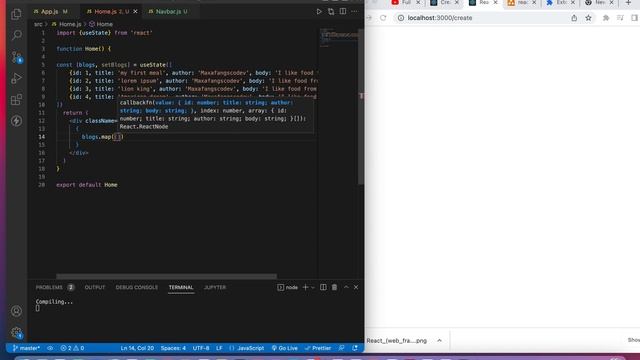 Complete React Tutorial #10 Outputting Lists смотреть онлайн