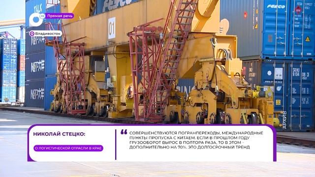 Прямая речь. О логистической отрасли смотреть онлайн