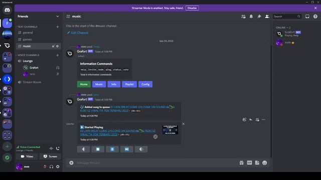 best discord music bot yang selalu stay di channel смотреть онлайн