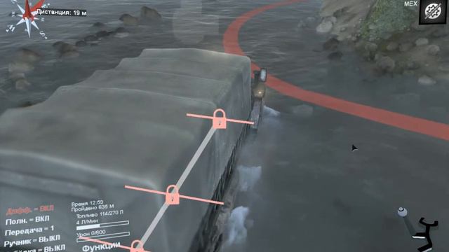 SpinTires Карта: вулкан №1/3 смотреть онлайн