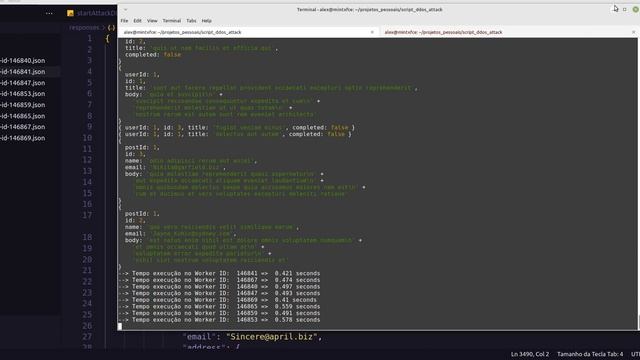 Creating a DDoS Attack Script with NodeJS смотреть онлайн