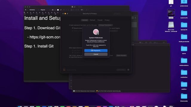 How to install and setup GIT in macOS | in Hindi смотреть онлайн