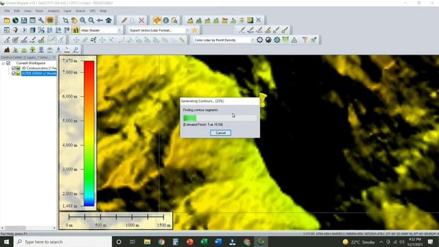 Generate contour surface in SketchUp using Global mapper and Google earth смотреть онлайн