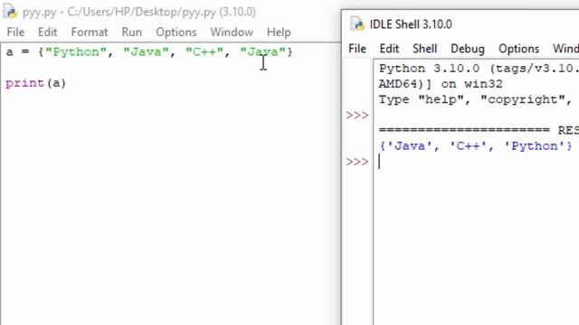 Duplicate values are not allowed in Set Data Type@COMPUTEREXCELSOLUTION смотреть онлайн