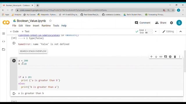 Boolean data types in Python смотреть онлайн