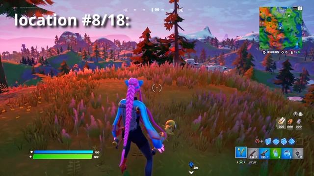 ALL 18 KNOWN BOUNCY EGG ?? LOCATIONS! (Season 6, Week 3) | Fortnite x Spring Breakout смотреть онлайн