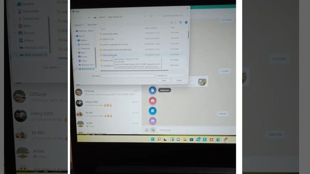 TUTORIAL MENGIRIM DOKUMEN PDF, WORD, JPG DAN EXCEL DARI LAPTOP KE WHATSAPP смотреть онлайн