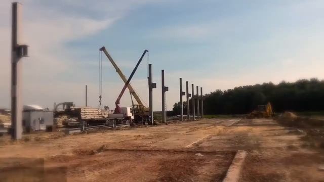 Строительство ангаров промышленного назначения. Наш сайт https://ii24.ru/строительство_зданий смотреть онлайн