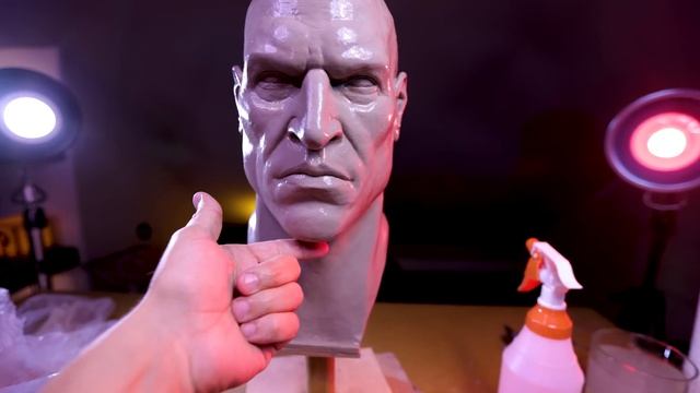 GOD of WAR Meets GOD of SCULPTING! LIFESIZE KRATOS! Sculpture_Geek смотреть онлайн