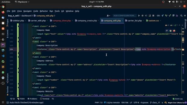 PHP Live Project | Buy and Sell | Class - 18 смотреть онлайн