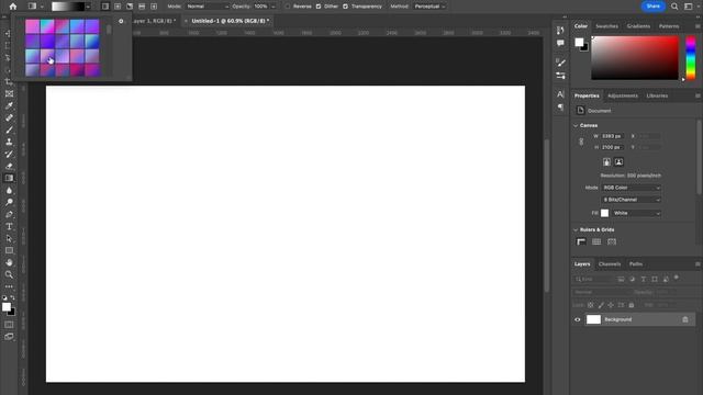 How to Create Amazing Gradient Backgrounds in Photoshop with this simple Trick смотреть онлайн