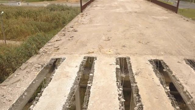 Демонтаж Камыш-Бурунского моста. смотреть онлайн