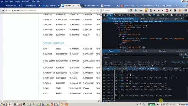 use Firefox "Element Inspector" and Firebug to enumerate all items смотреть онлайн