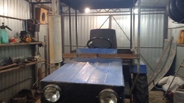 доделал каркас кабины