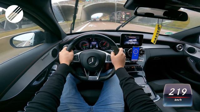 Mercedes-Benz C43 AMG 4MATIC WAGON TOP SPEED DRIVE ON GERMAN AUTOBAHN ? смотреть онлайн