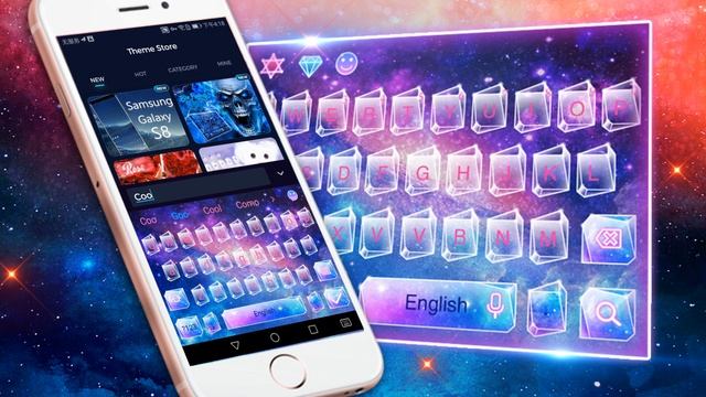Neon Galaxy Keyboard смотреть онлайн