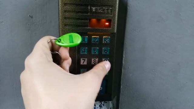 Запись мастер-ключа на домофон VIZIT смотреть онлайн