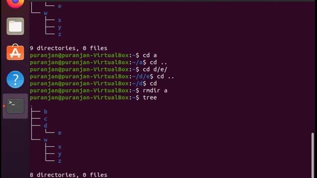 Linux Tutorial 2 | Basic Linux commands (mkdir, cd, rm, rmdir, printf, echo, pwd, ls, cat, touch) смотреть онлайн