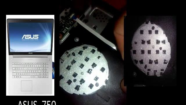 Ноутбук ASUS 750 охлаждение смотреть онлайн