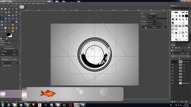 Logo Design / Gimp Tutorial /Photoshop Alternative смотреть онлайн