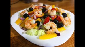 Салат с КРЕВЕТКАМИ ел бы каждый день!!! Постный Салат
