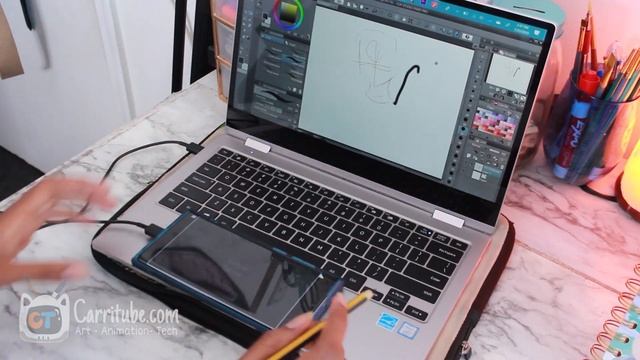 Virtual Tablet turns your Android into a drawing tablet | Does it work? смотреть онлайн